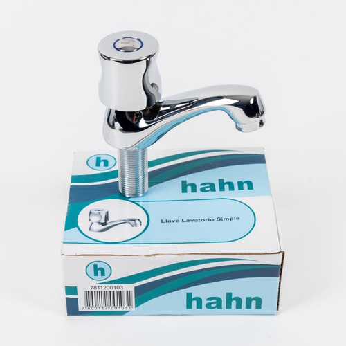 Llave Lavamanos Lavatorio Simple Hahn