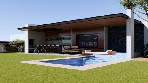 Preventa Casa De Una Sola Planta Con Doble Altura En Club De Golf Santa Fe Xochitepec Morelos