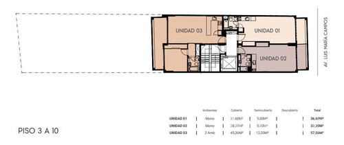 Venta - 2 Ambientes - Belgrano - En Pozo -