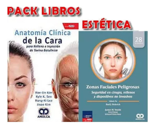 Pack Kim Anatomia Clinica Cara Y Zonas Faciales Peligrosas