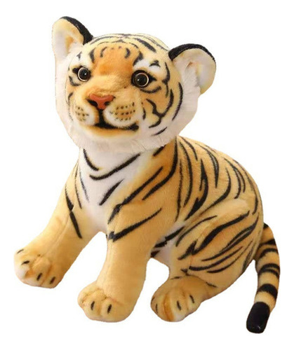 Muñeco De Peluche De Tigre Simulado 20cm