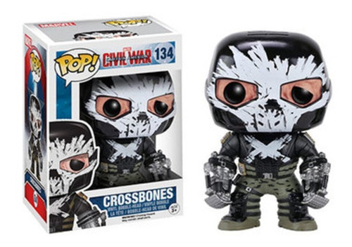 Funko Pop! Marvel - Civil War - Crossbones #134 Original