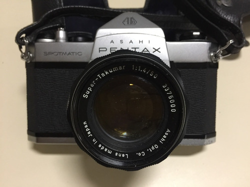 Pentax Asahi Spotmatic 1972 C/case Original - Raridade