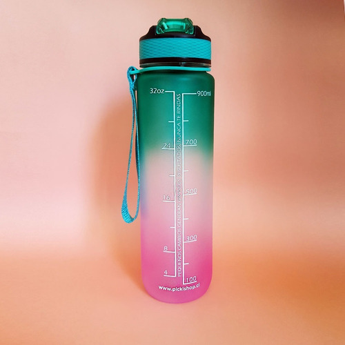 Imagen 7 de 10 de Botellas De Agua Con Marcador De Tiempo Bpa Free