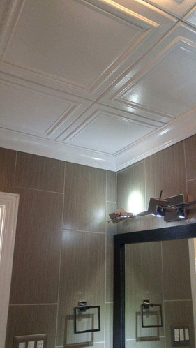 A La Maison Ceilings R24 Line Art Foam Glue-up Ceiling Tile