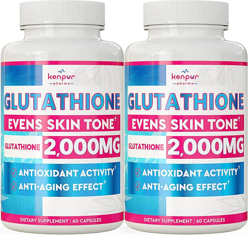 Glutation 60 Cap Kenpur Pharma - Unidad a $3815