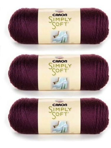 Caron Bulk Buy - Simply Soft - Ovillo De Lana  3 Unidades   