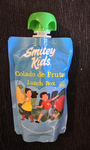 Compota 100% Frutas Smiley Kids Manzana Pera