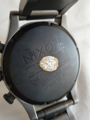 Relógio Nixon Original The 51-30 Preto Muito Novo
