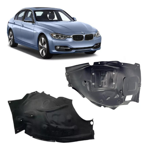 Parabarro Parte Dianteira E Tras Bmw 320 328 2012/2016 Ld