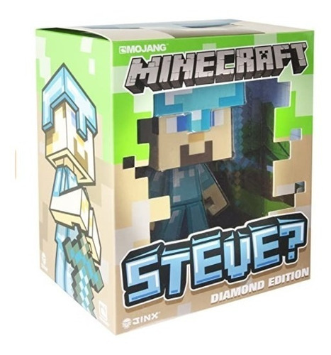 Muñeco Steve Diamond Armor Articulado Nuevo