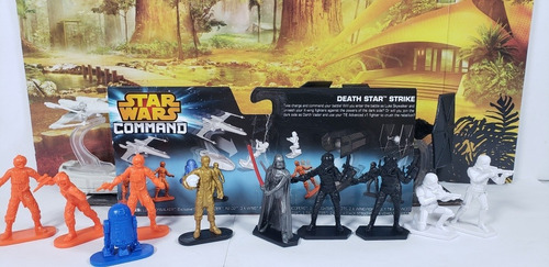 Star Wars Hasbro Command Death Star Darth Vader Vs Luke (Usado)
