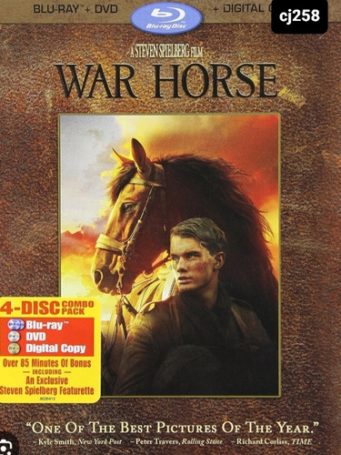 War Horse Combo 4 Discos Blu Ray + Dvd 
