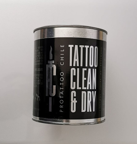 Tattoo Clean Dry Tatuajes Para Solidificar Desechos Liquidos