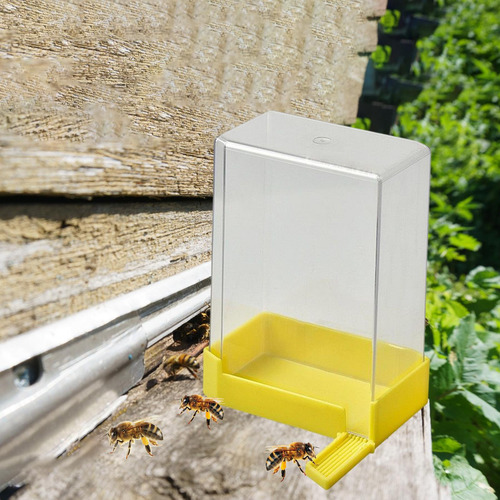 Beehive Bee Feeder Equipo De Apicultura Transparente Con