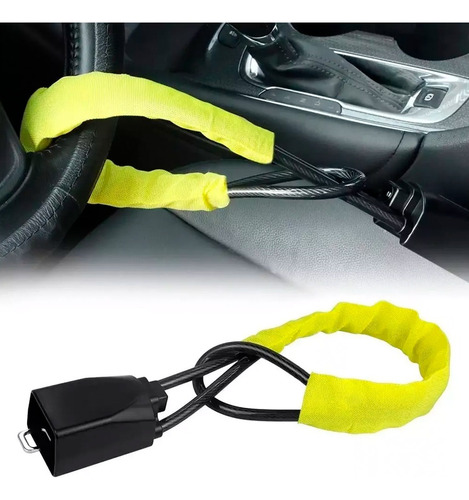 Traba Cerradura De Volante Universal Anti Robo Para Auto