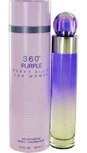 Perfume 360 Purple Edp 100ml Perry Ellis Dama 100% Original