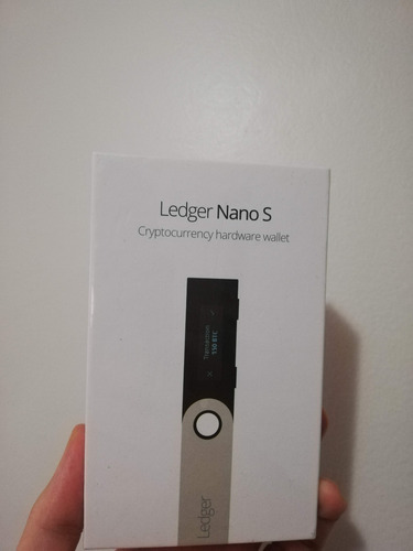 Carteria Ledger Nano S Nova Lacrada Na Caixa Mercado Livre
