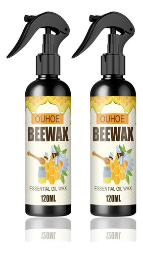 Spray De Cera De Abejas De Micromolécula Natural-120 Ml * 2