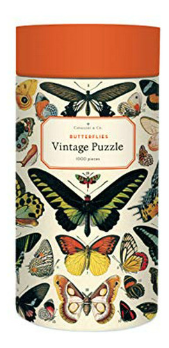 Rompecabeza - Cavallini Papers & Co. Butterflies 1,000 Piece