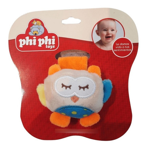 Sonajero Pulsera Búho De Peluche Phi Phi Toys - E.full