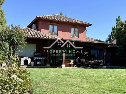 Preciosa Casa En Venta 5 Dorm Piedra Roja Chicureo Colina