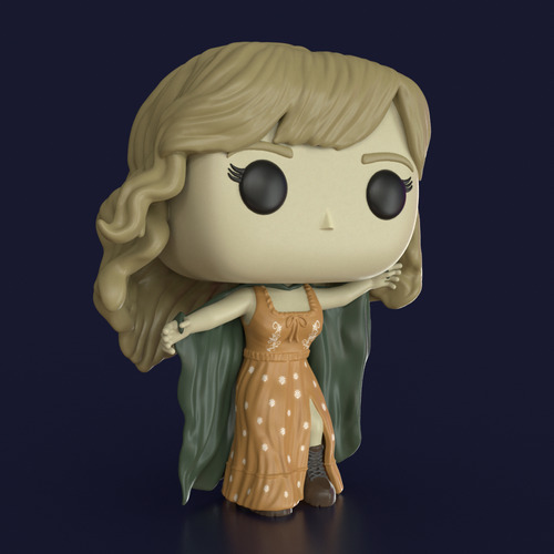 Taylor Swift Funko Pop Custom - Evermore + Caja