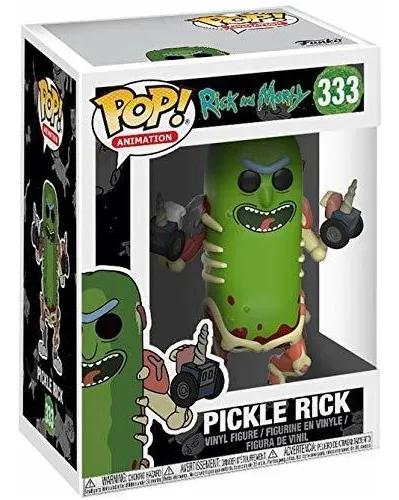 Funko Pop! Animacion: Rick Y Morty - Pickle Rick Figura Col.