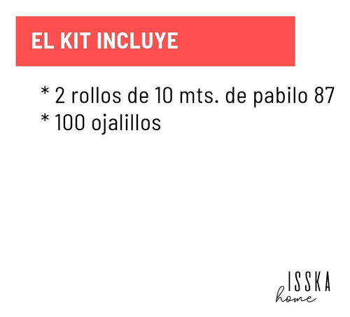 Combo Op01 Ojalillos 100 + Pabilo 87 Velas Soja Parafina
