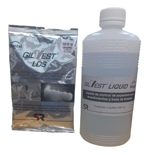 Revestimiento Gilvest Lds X16 Sobres 100g+liq. 400ml