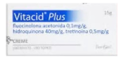 Vitacid Plus Creme Ótimo Manchas Novo Original Lacrado 15g