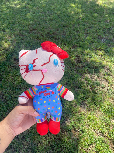 Pelúcia Hello Kitty Chucky Halloween Dia Das Bruxas