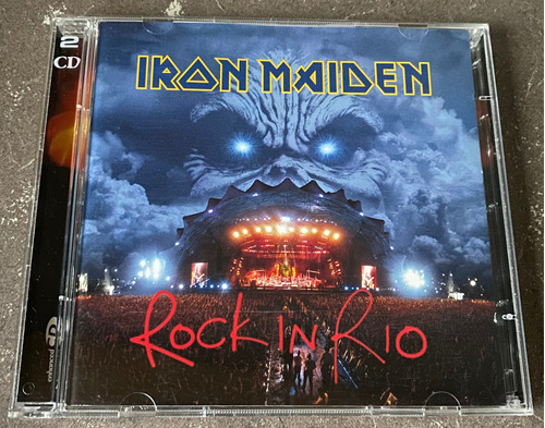 Iron Maiden, Rock In Rio, 2 Cds - Importado De Europa