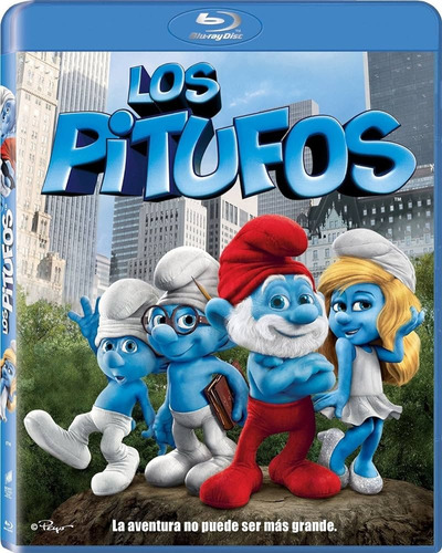 Los Pitufos Pelicula Blu-ray + Dvd Otiginal Sellada