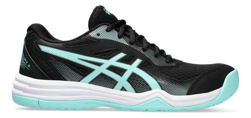 Zapatillas Asics Upcourt 5 Black/illuminate Mint Mujer