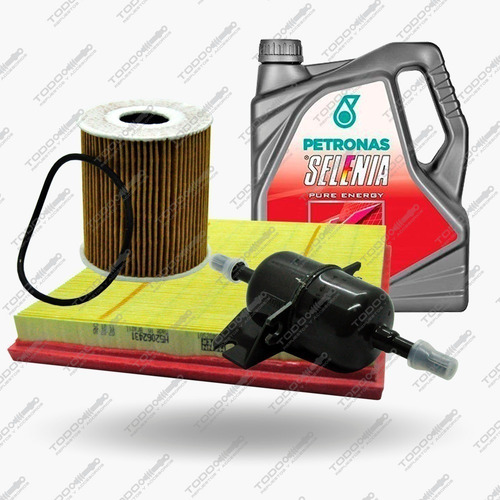 Kit 3 Filtros + Aceite Selenia Fiat Toro 1.8 Original