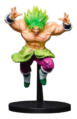 Figura Broly Super Saiyan / Saiyajin - Dragon Ball Z - 22cm 