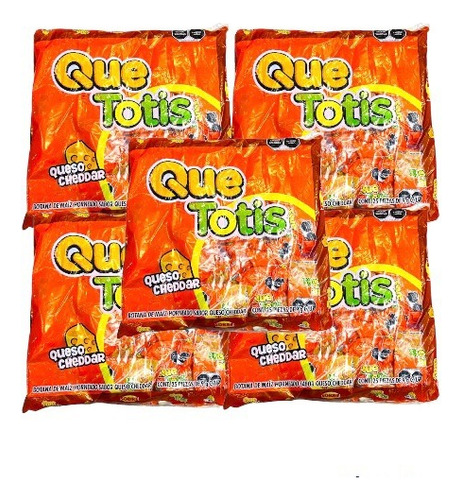 Que Totis Queso Cheddar Botana 275 Pz De 9 G C/u