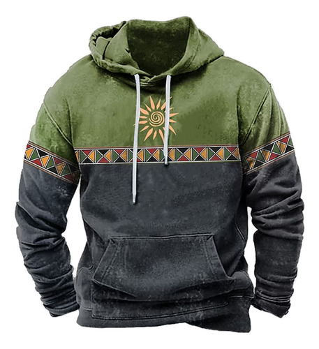 Sudadera Con Capucha Estampada En 3d De Talla Grande Hip Hop