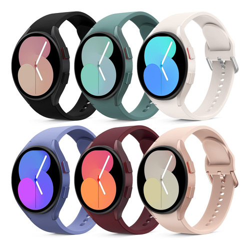 Paquete De 6 Correas Compatibles Con Samsung Galaxy Watch 6/