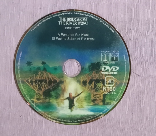Dvd Película Original El Puente Sobre El Río Kwai. Usada (Usado)