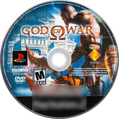 God Of War Para Playstation 2 Ps2 - Leia A Descrição
