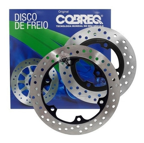 Kit Discos Freio D/t Nx 400 Falcon Cobreq+kit Pastilhas
