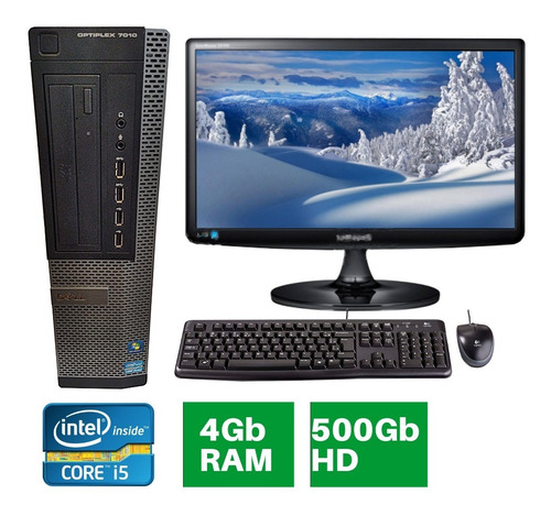 Pc/ Dell Optiplex 7010 Core I5 4gb Hd500 + Monitor