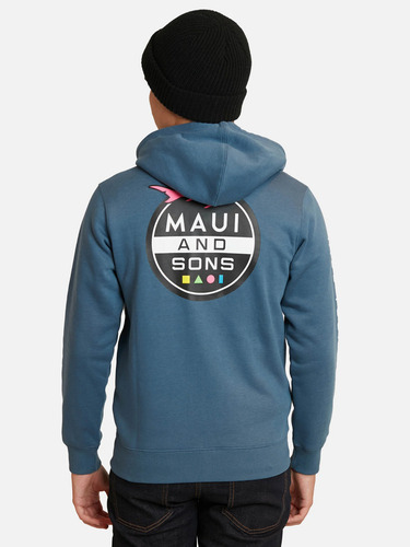 Maui And Sons Poleron Juvenil Fullzipper Pull Over Shark