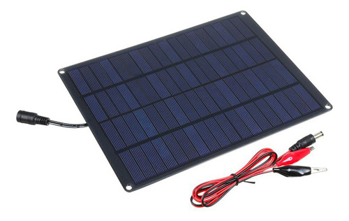 Mini Panel Solar Flexible De 5,5 W, 12 V, Monocristalino