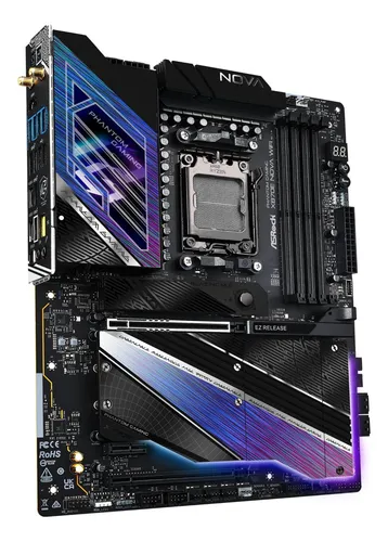 Mother Asrock X870e Nova Wifi Am5 Amd Ddr5 Serie 8000 9000