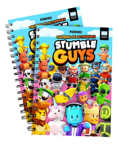 Cuaderno Stumble Guys De Actividades Y Juegos Stumbleguys