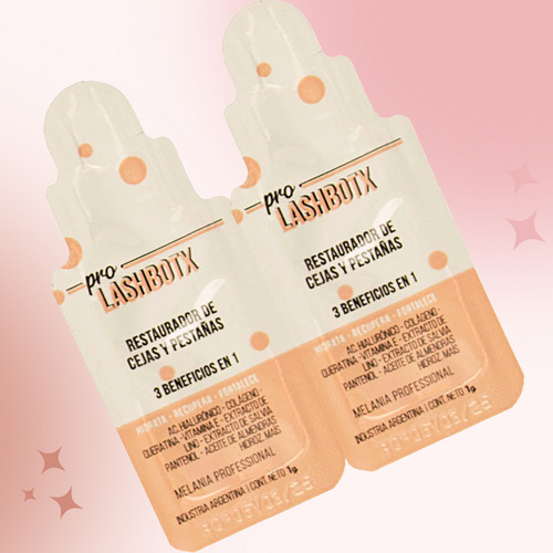 Monodosis Botox Pestañas Cejas Lash Lifting Paso 4 Melania