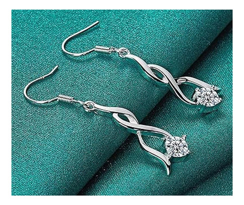 Pendientes Llamativos, Mxisp-005, 5pzas, Espiral, Plata, Met